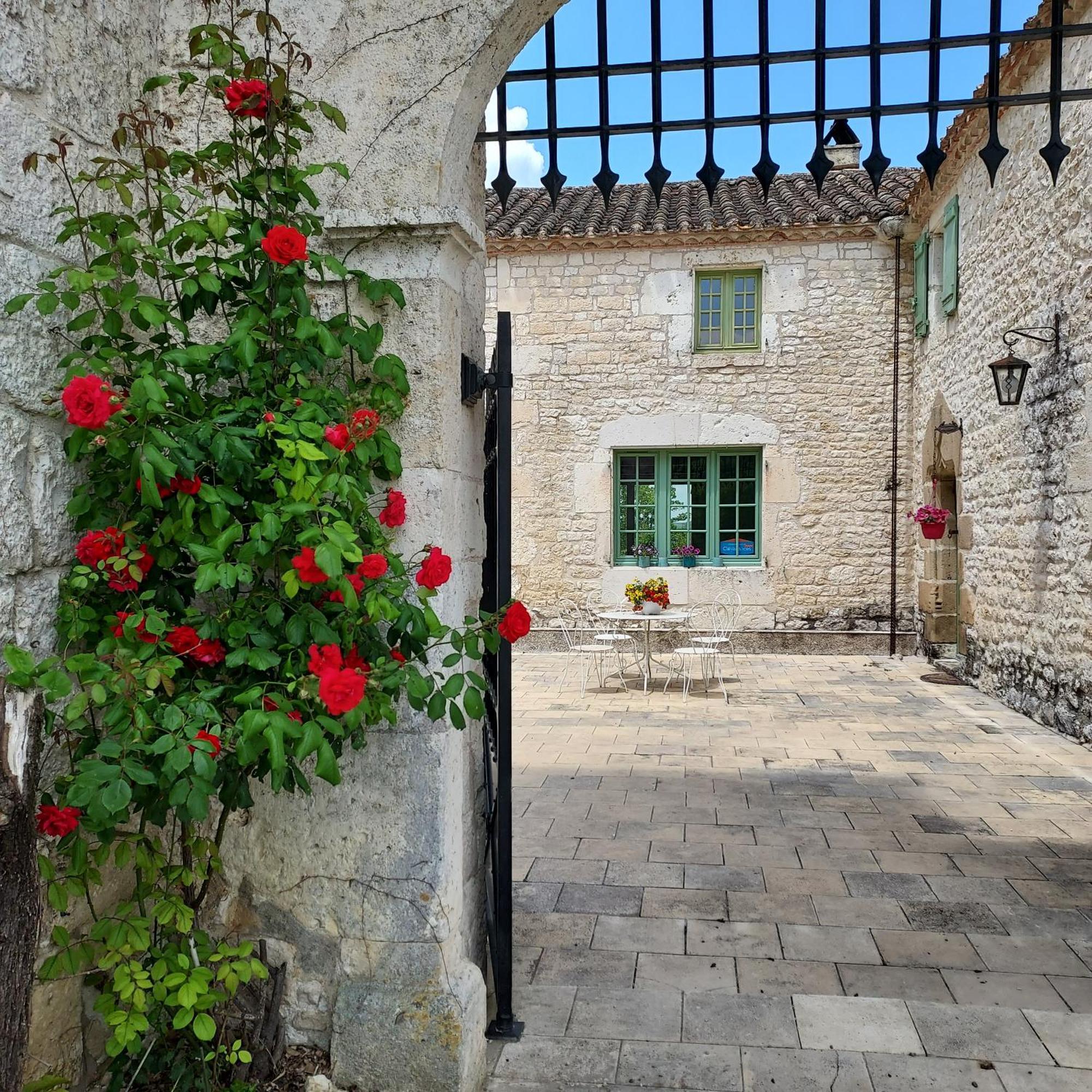 Hotel Manoir Le Moulinal47 - Vue Panoramique Courbiac Exterior foto