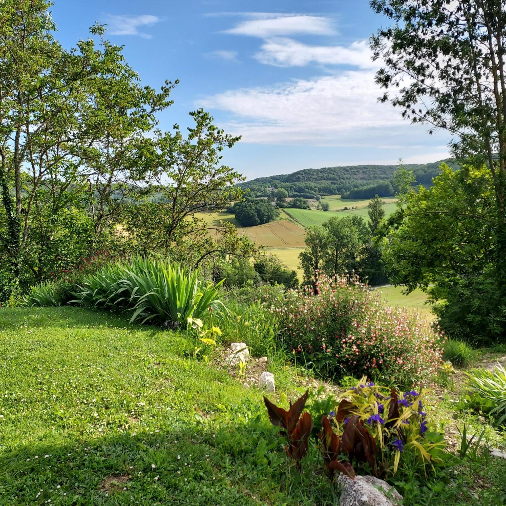 Hotel Manoir Le Moulinal47 - Vue Panoramique Courbiac Exterior foto